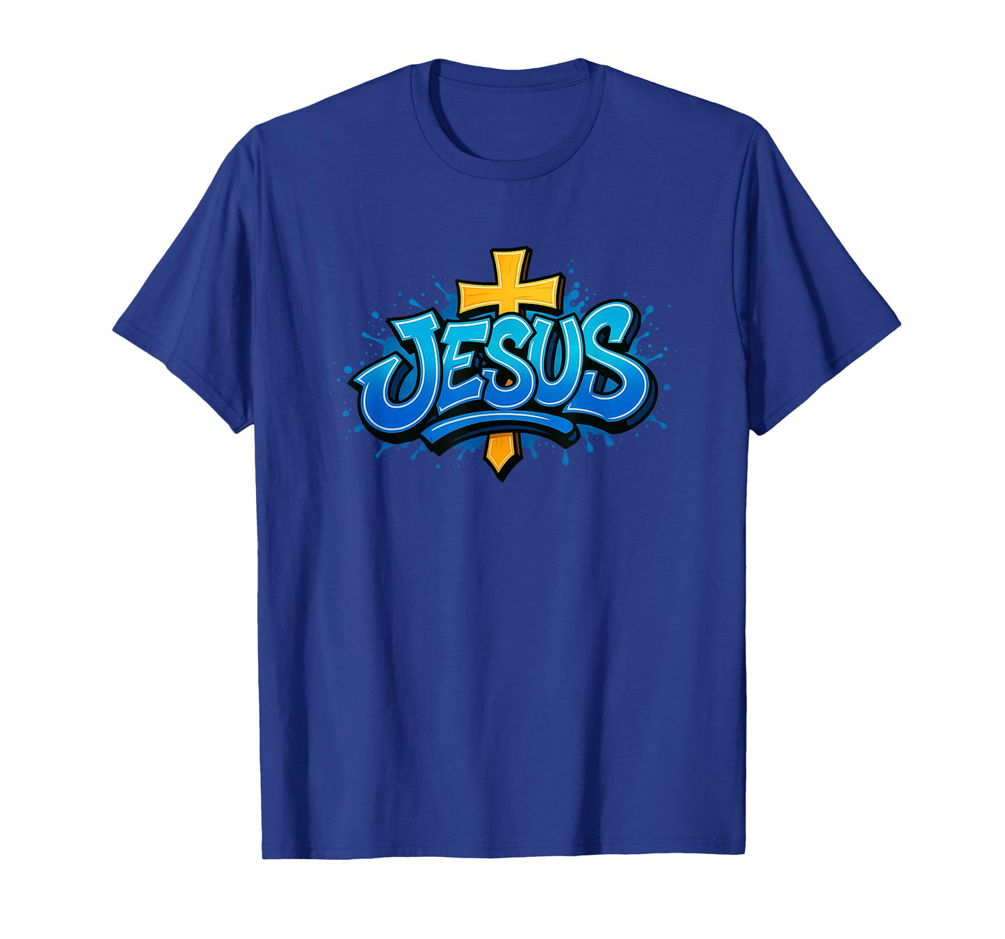 Jesus Los Angeles Graffiti Style T-Shirt