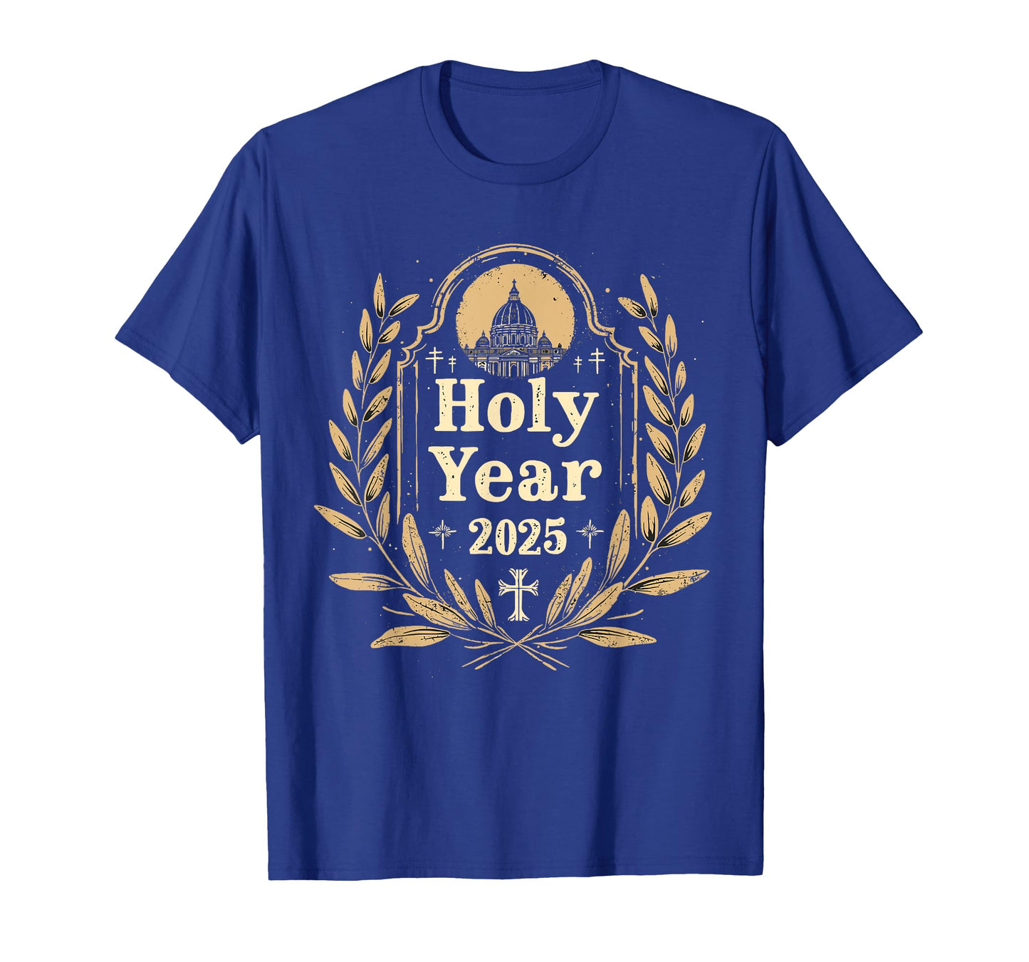 Jubilee 2025 Catholic Religious Faith-Based Gifts Holy Year 2025 Catholic Design Pilgrims of Hope T-Shirt