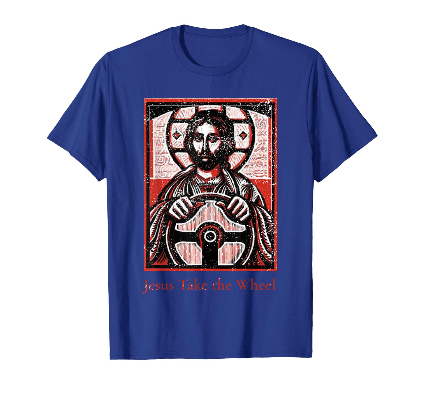 Jesus Take the Wheel t-shirt - A funny Christian gift. T-Shirt