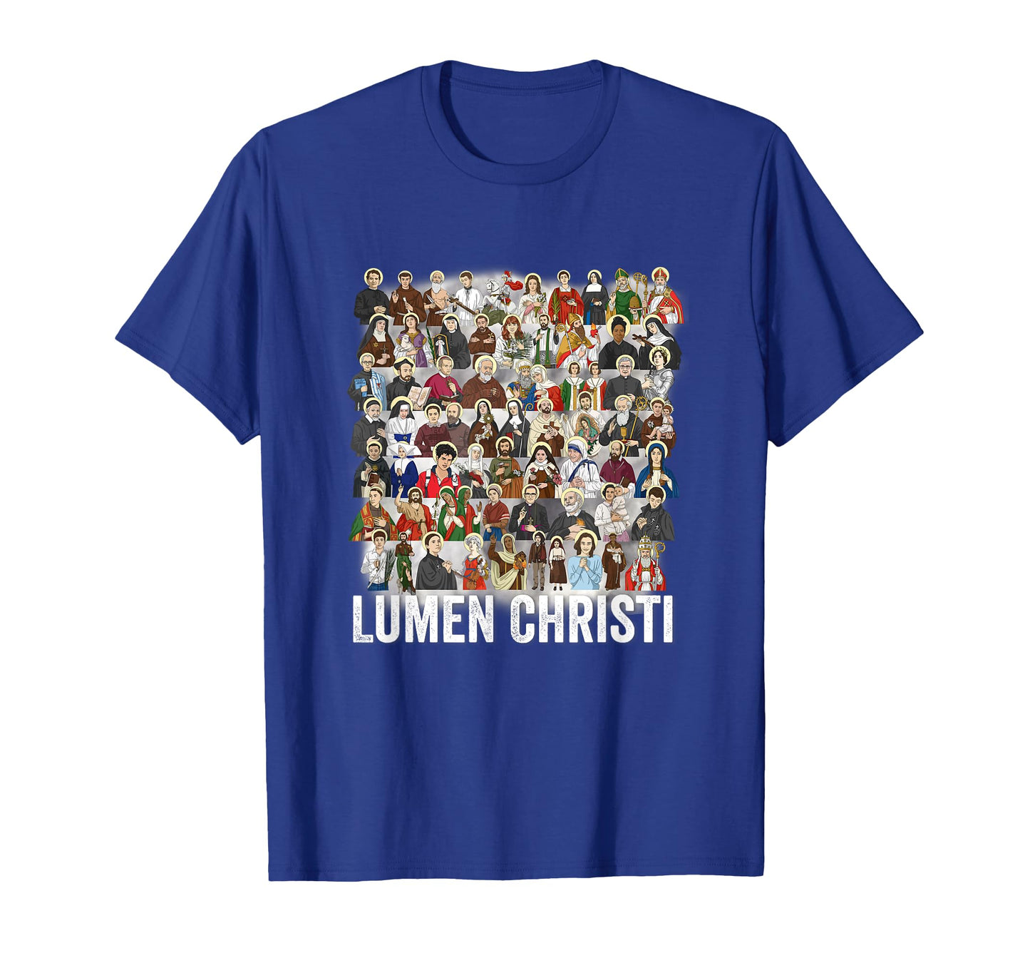 Catholic Patron Saints Latin Religious T-Shirt