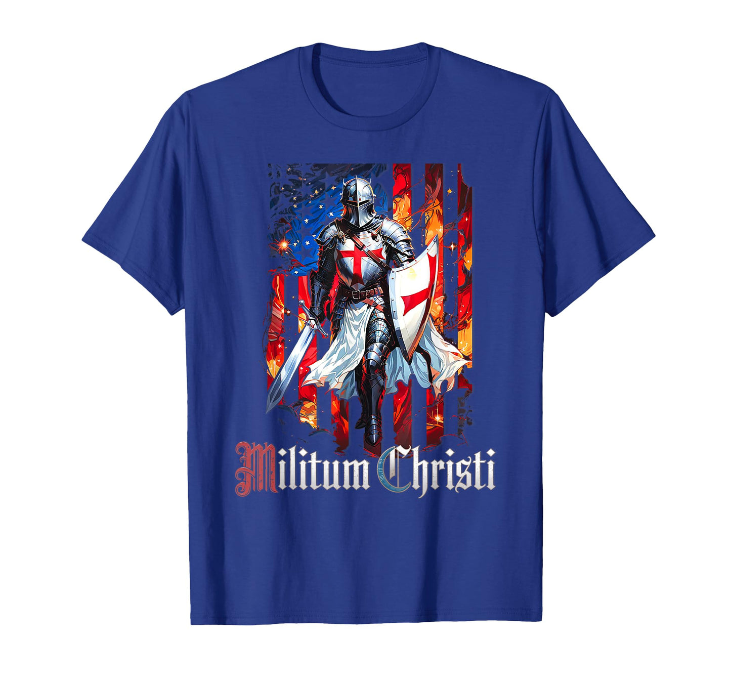 Catholic Knight Templar Crusader Cross T-Shirt