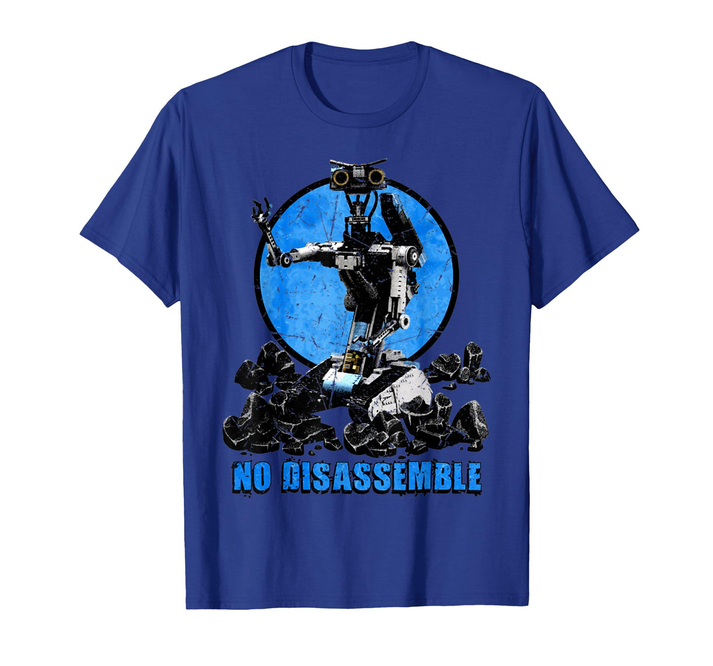 Vintage Funny Quote No Disassemble Apparel Vintage Funny Quote T-Shirt - Unisex-Adults, Black, Small, Short Sleeve, T-Shirt