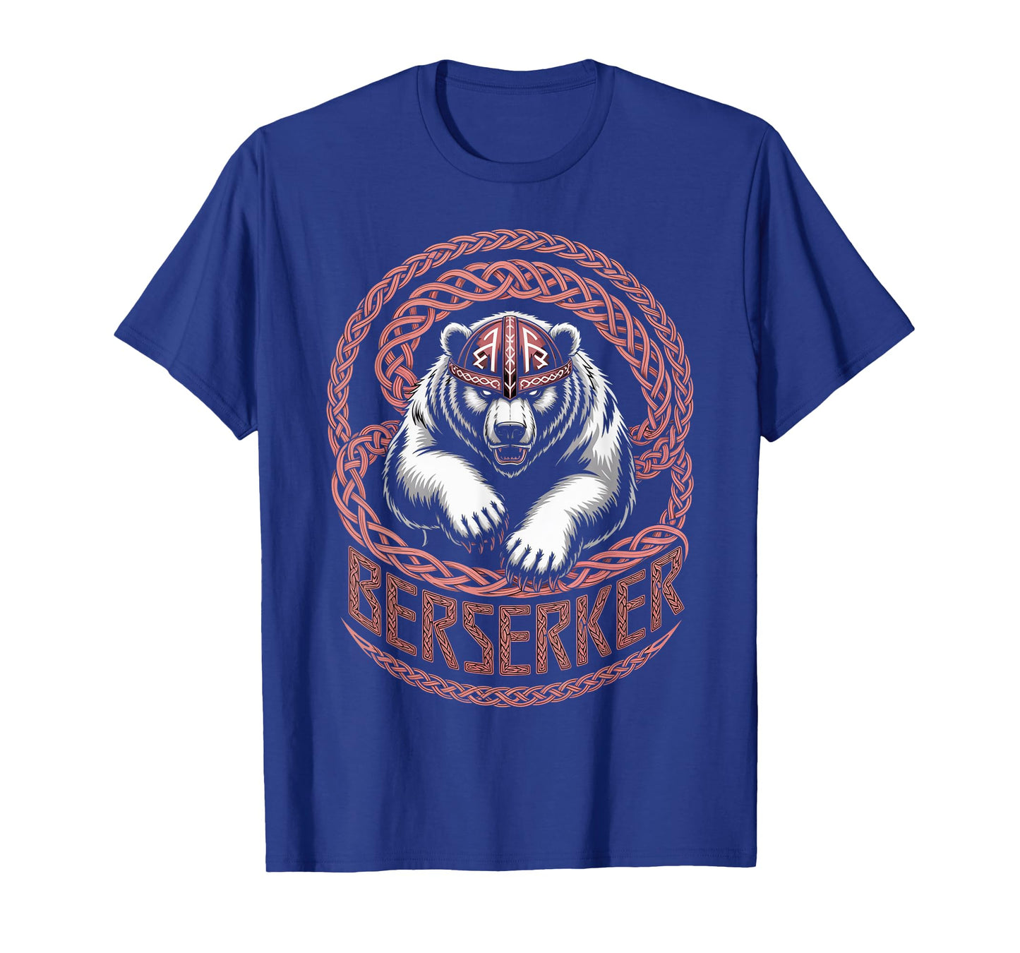 Nordic Mythology - Viking Berserker - Classic Knotwork T-Shirt