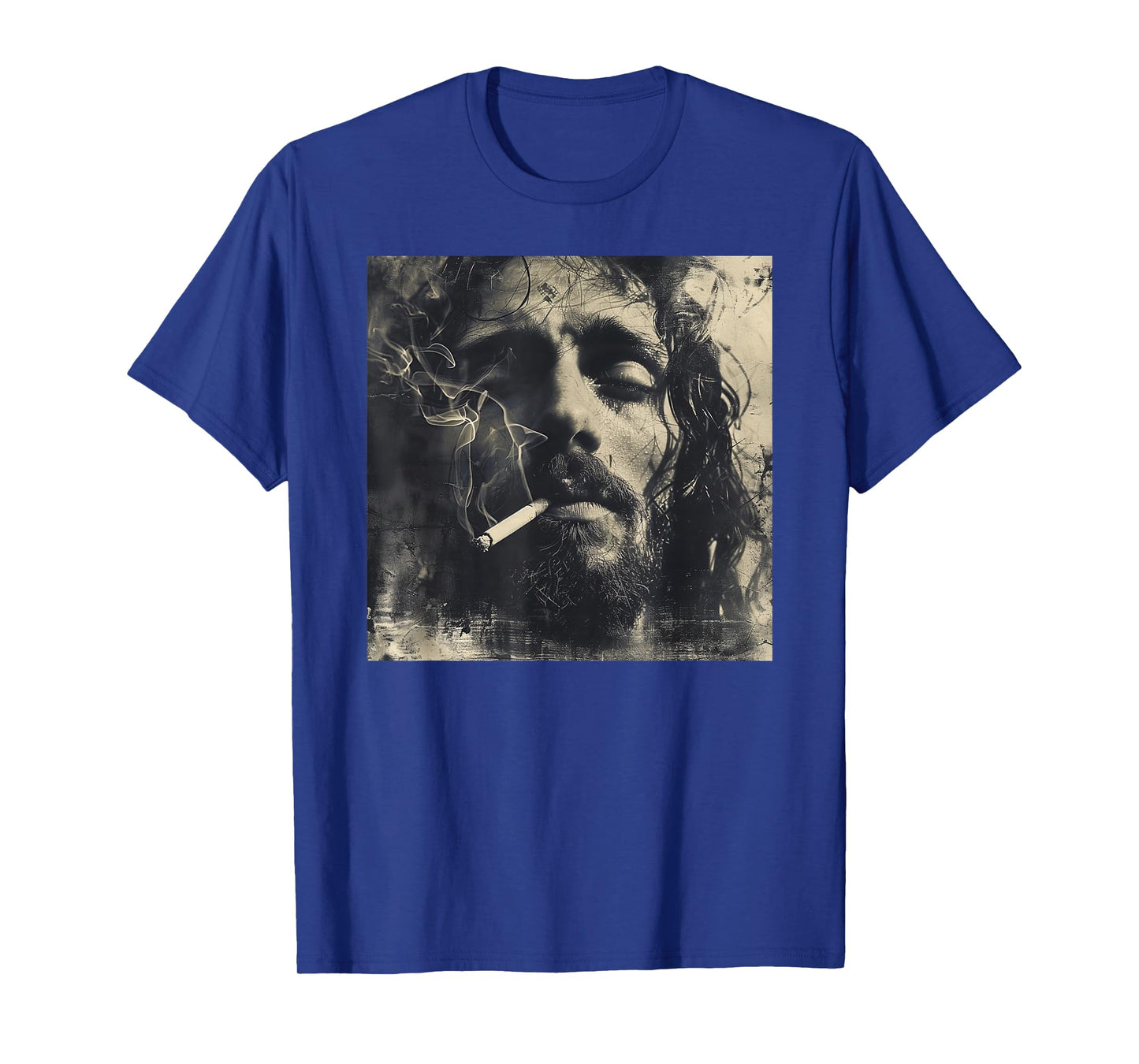 Cooler Jesus Christ Smokes, Resistance, Rebellious Jesus T-Shirt