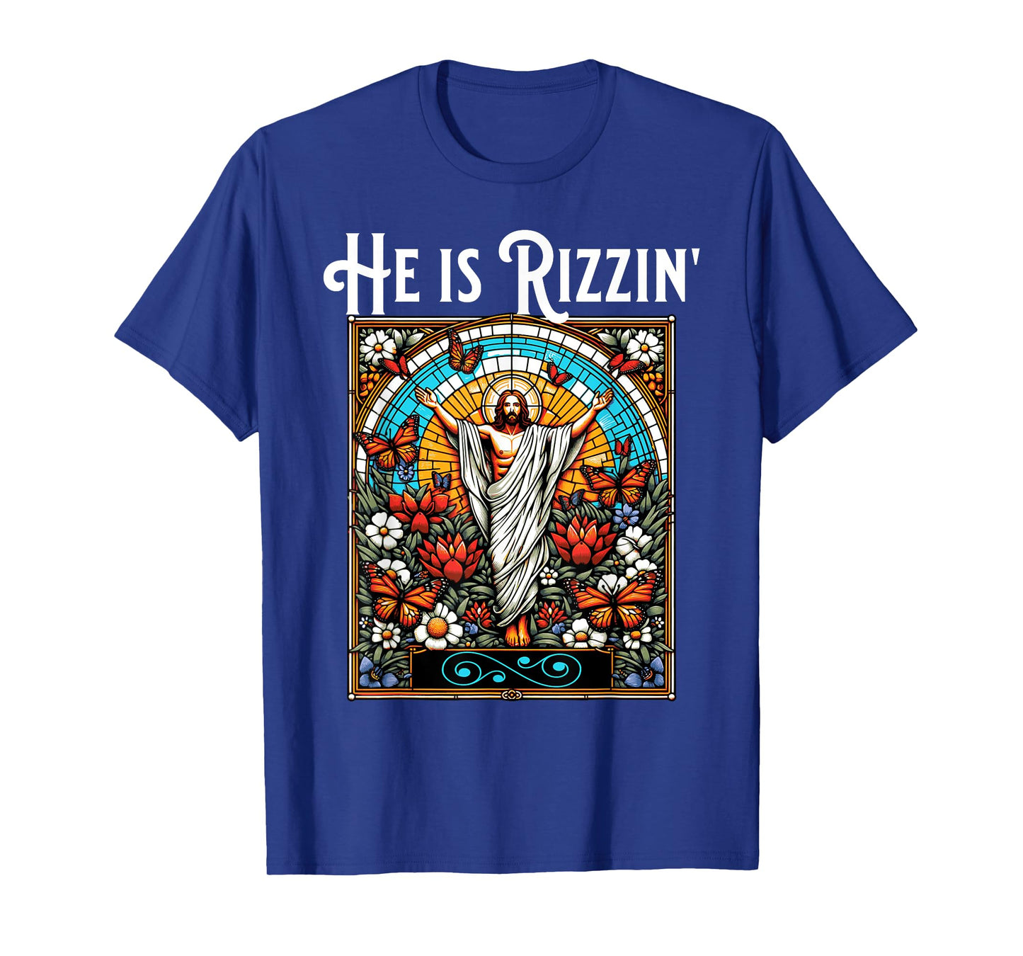 Funny Rizz He is Rizzin Jesus T-Shirt