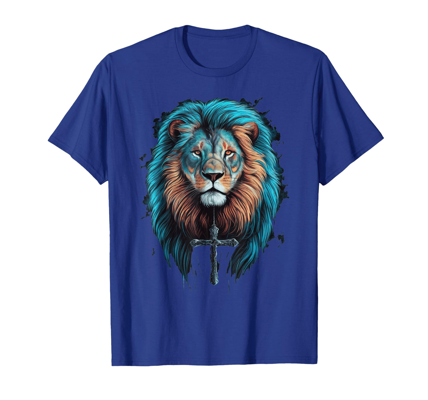 Jesus Lion of Judah Christian Faith for Men and Women T-Shirt