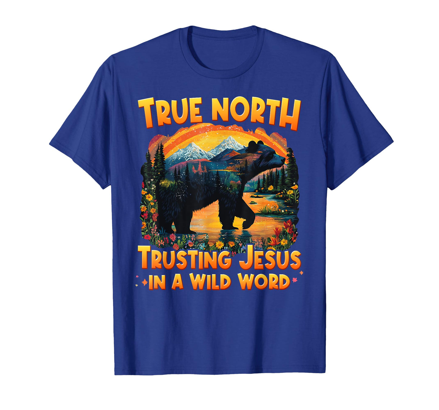 True-North Trusting Jesus In A Wild World VBS 2025 T-Shirt