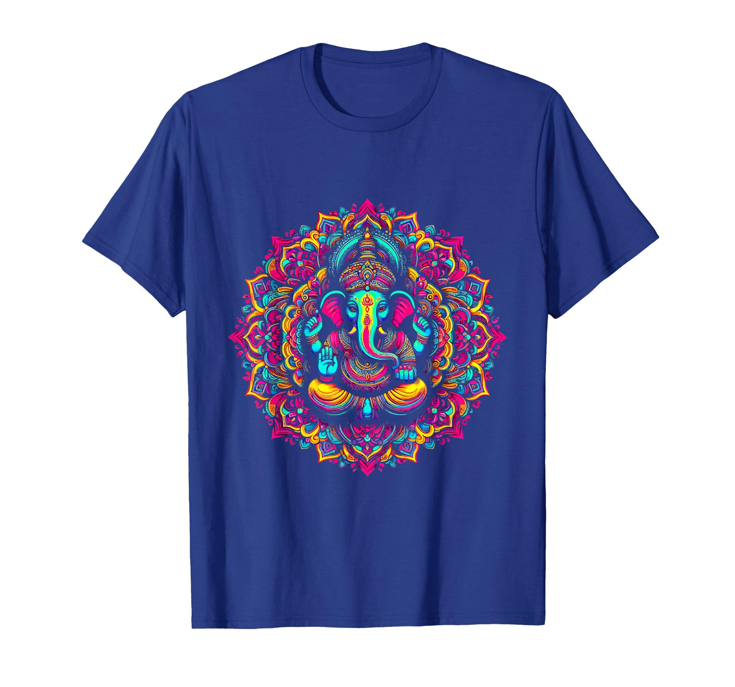 Ganesh Symbol Yoga Hindu Elephant God Ganesha Puja T-Shirt