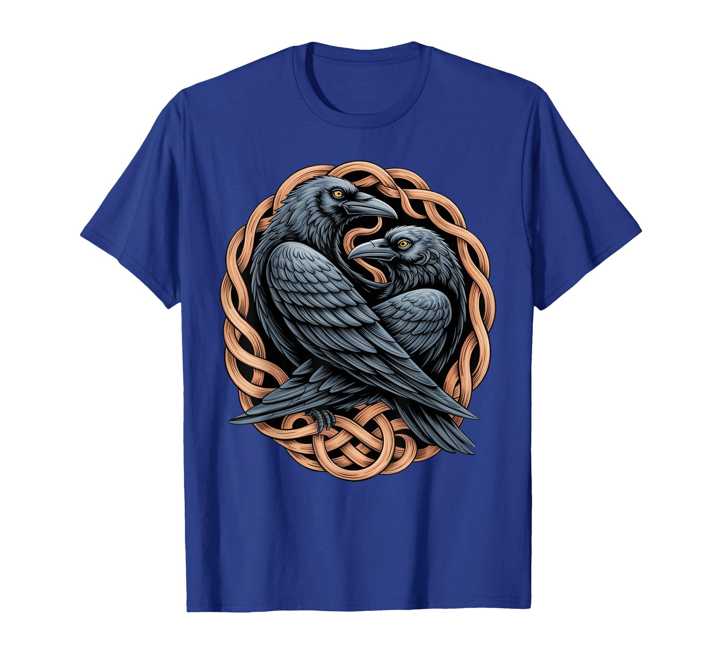 Odin Raven Celtic Viking Valhalla Pagan Knotwork T-Shirt