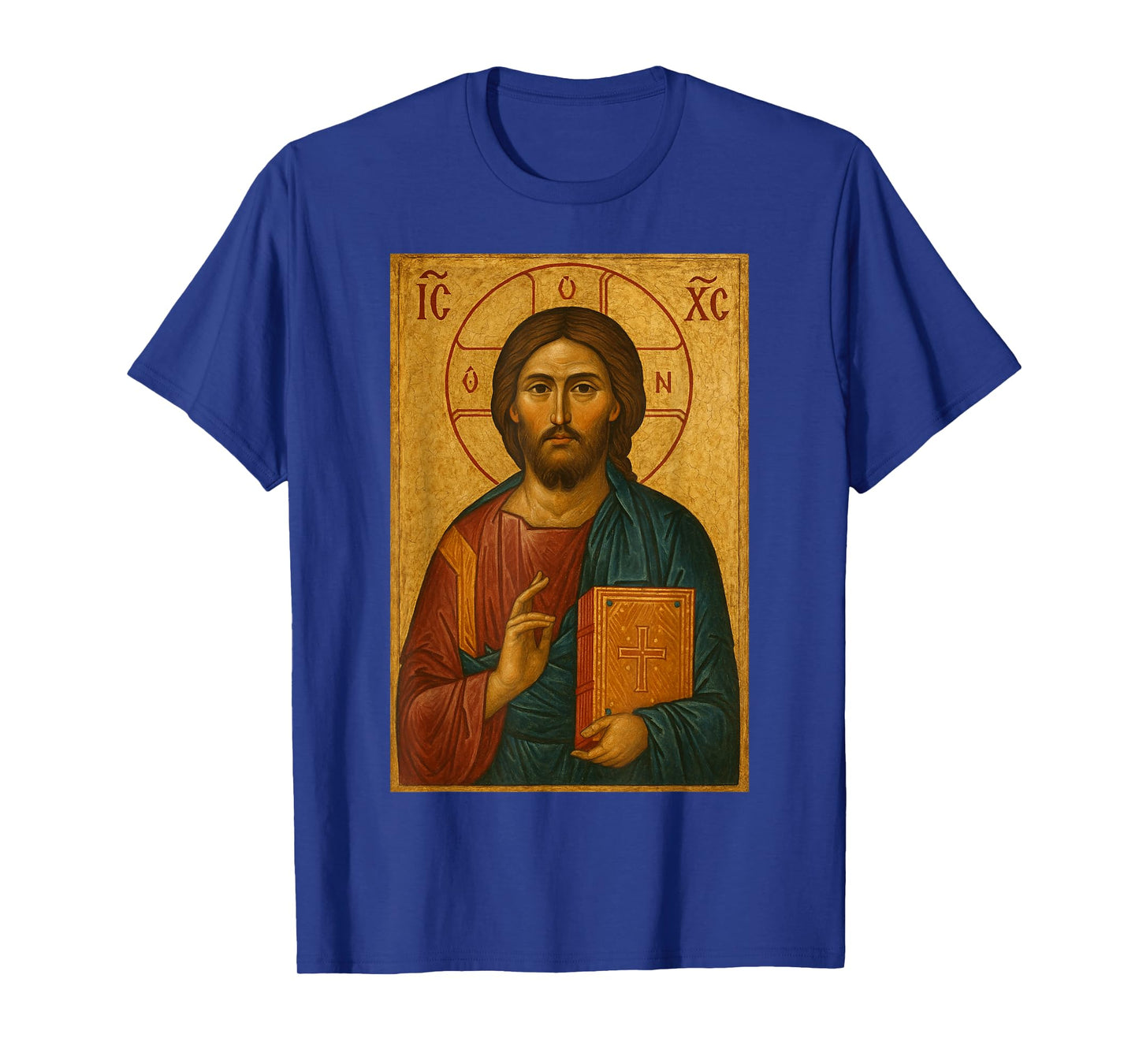 Christ Pantocrator Icon - Orthodox Christ The Teacher T-Shirt