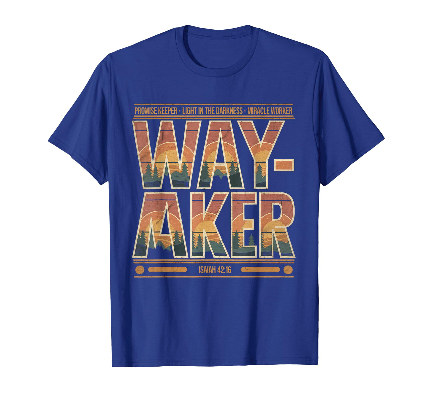 Waymaker Tshirt Promise Keeper Miracle Worker God Christian T-Shirt