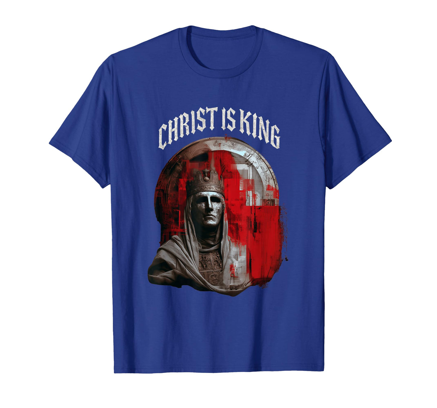 Christ is King Gothic Grunge Christian Streetwear Baldwin IV T-Shirt