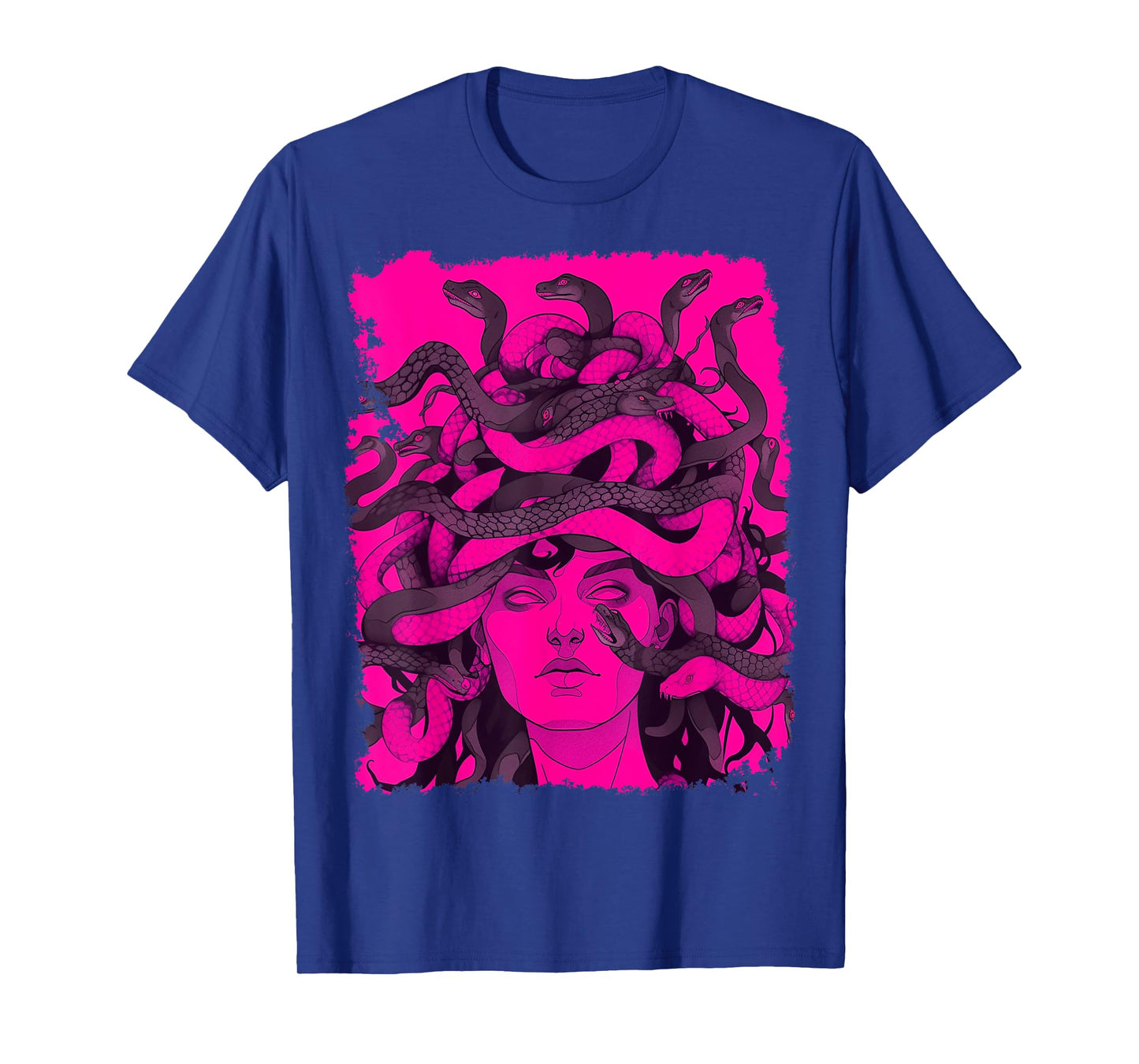 Medusa Pink and Black T-Shirt