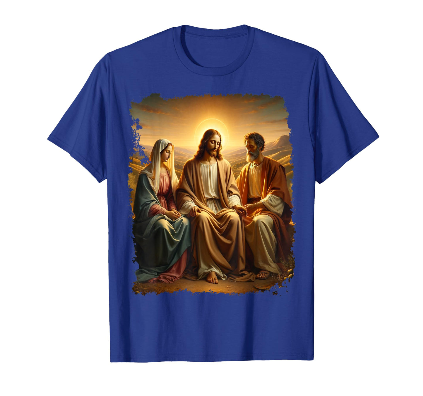 Jesus Christ Mary Joseph Christian T-Shirt