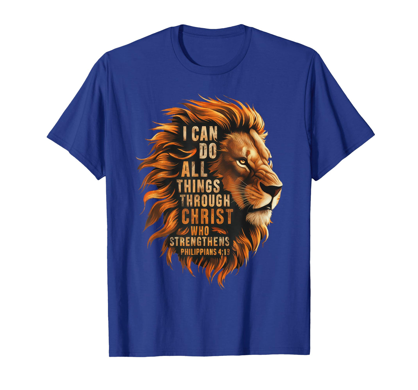 I Can Do Things Through Christ Christian Philippians 4:3 T-Shirt