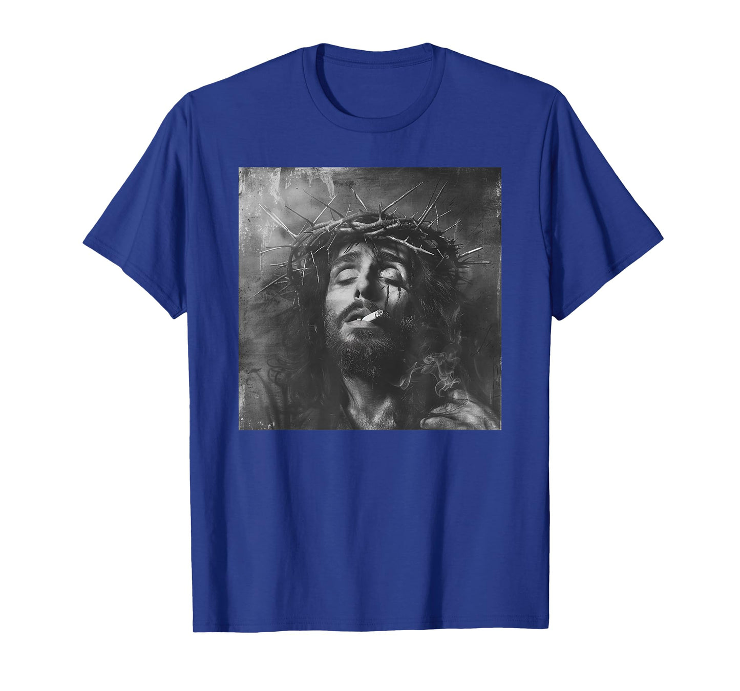 Cooler Jesus Christ Smokes, Resistance, Rebellious Jesus T-Shirt