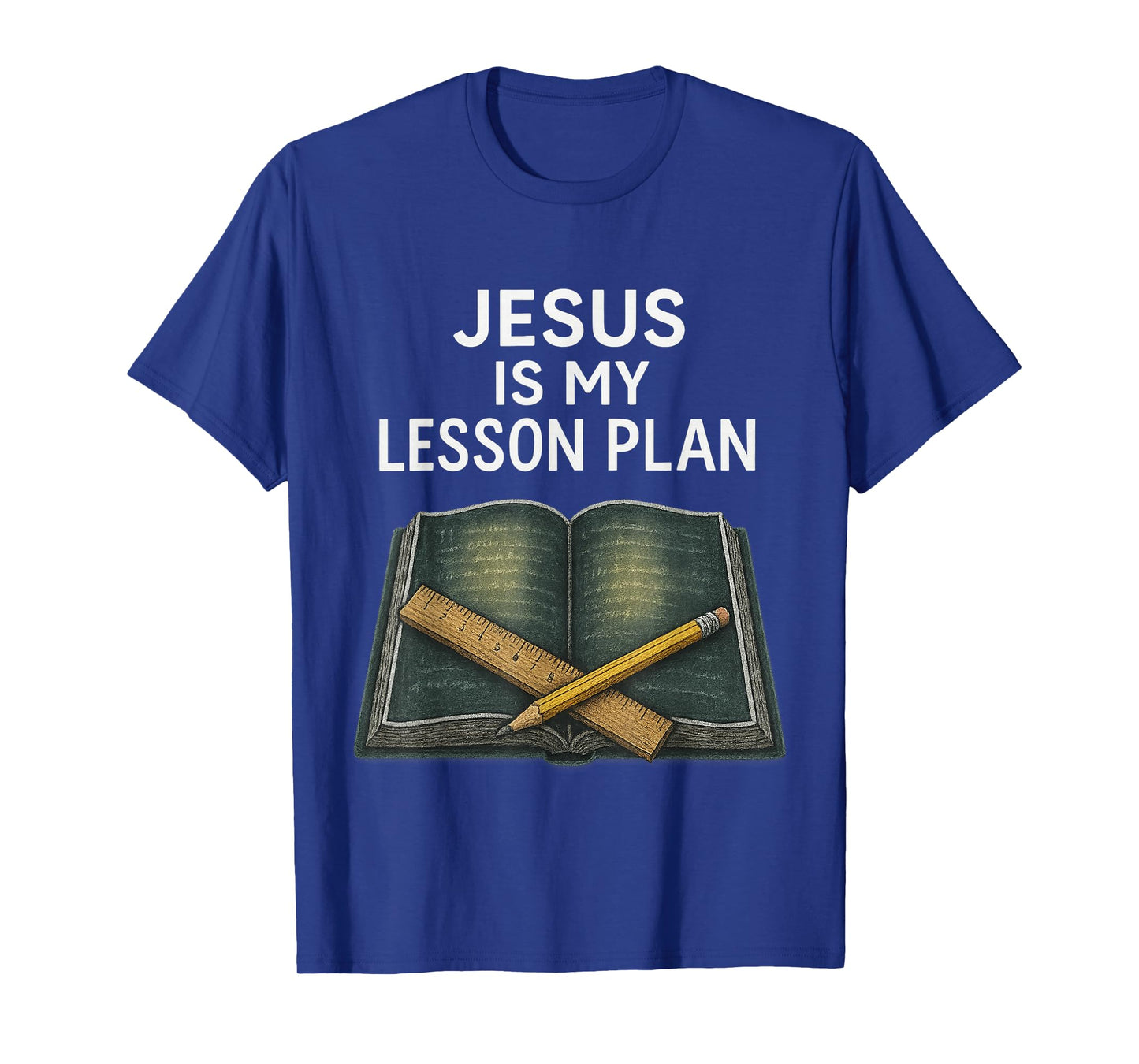 Christian Teacher Jesus is My Lesson Plan T-Shirt