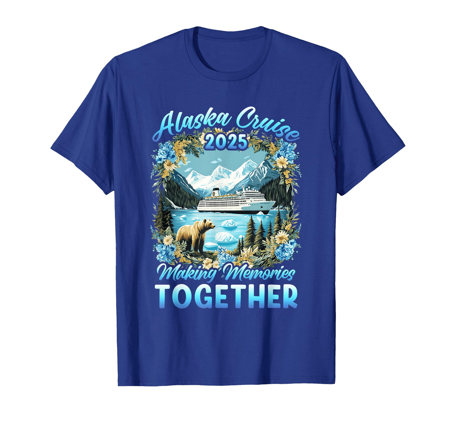 Family Friends Matching Group Alaskan Alaska Cruise 2025 T-Shirt