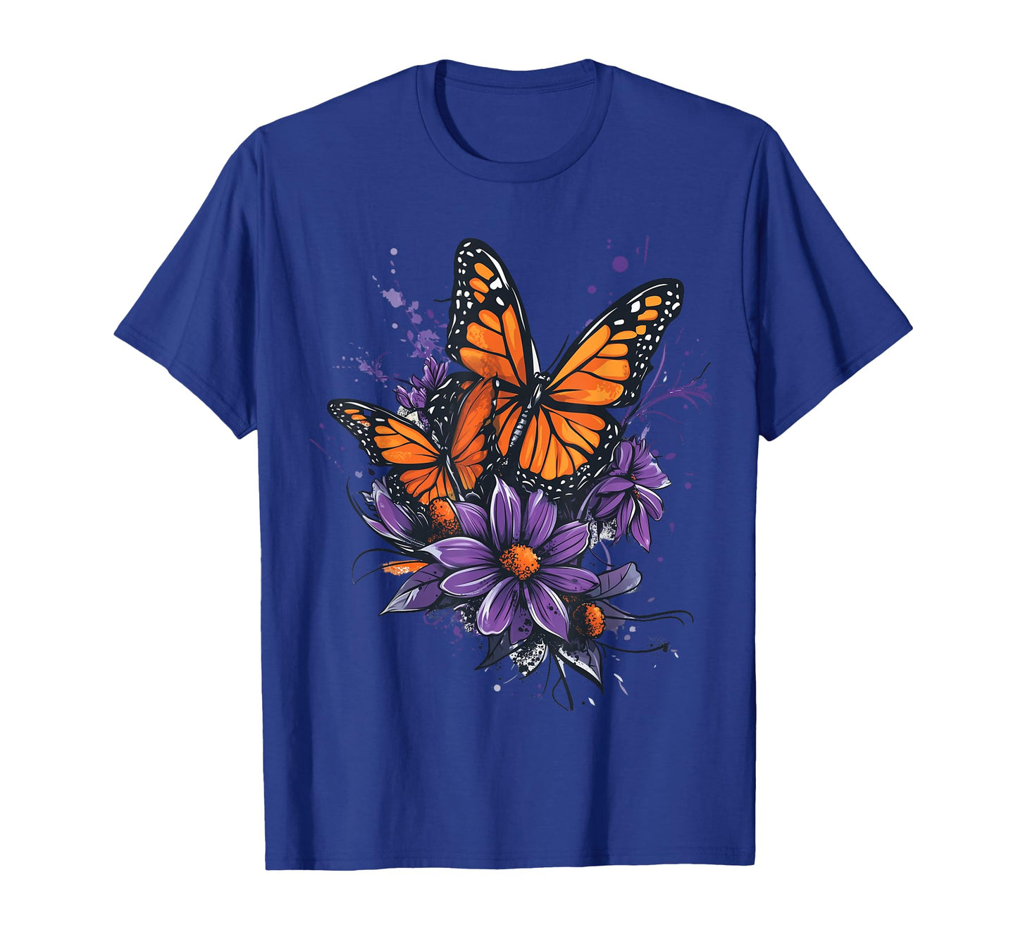 Cute Monarch Michoacan mariposa butterfly Lepidopterist T-Shirt