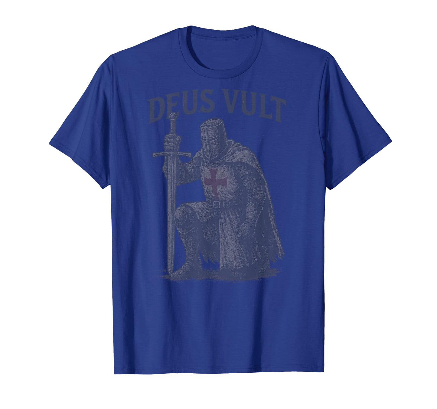 Deus Vult β Minimalist Latin Word for History- Back 001 T-Shirt