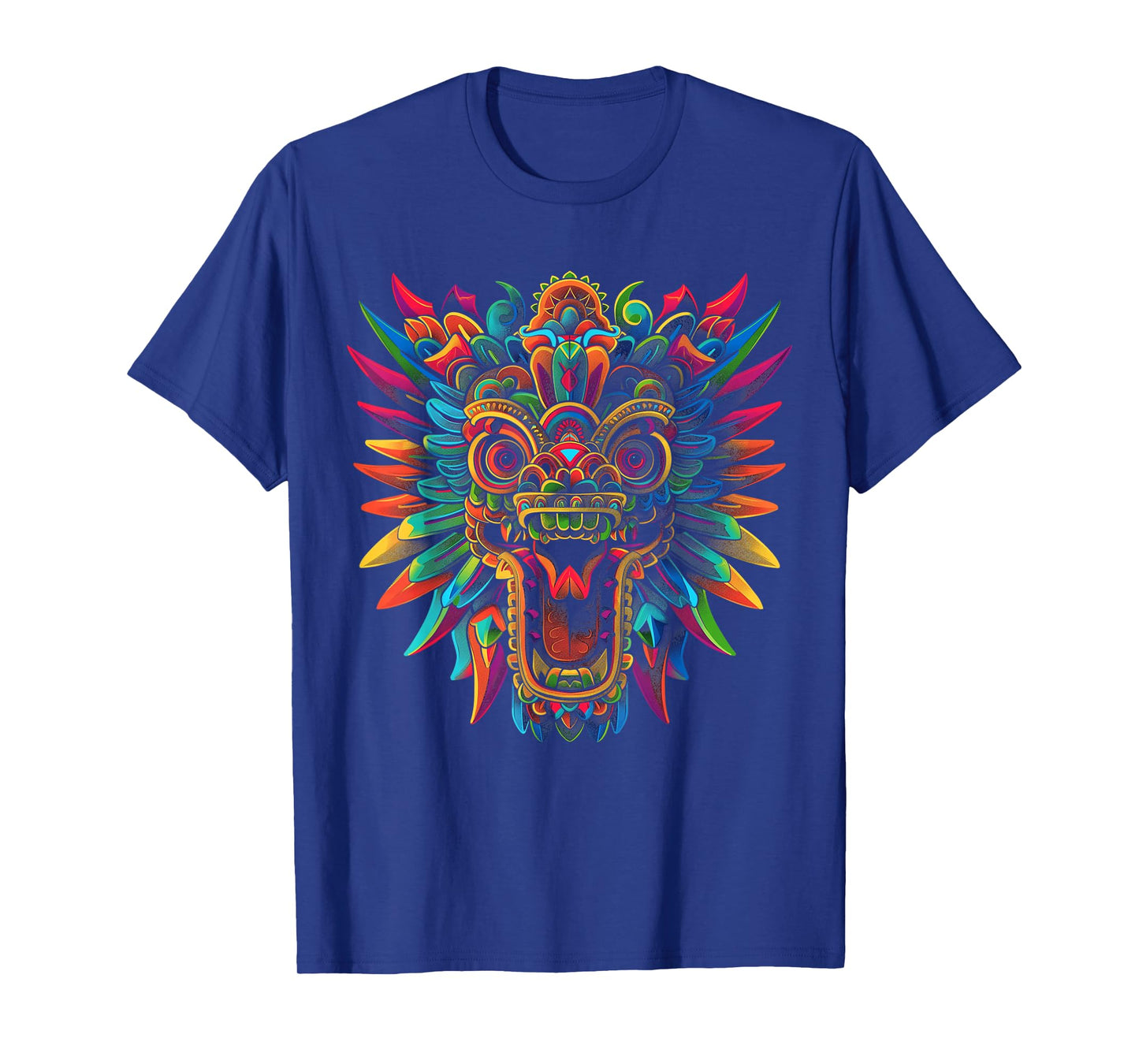 Quetzalcoatl Aztec God Mythology Mayan Inca Popart T-Shirt