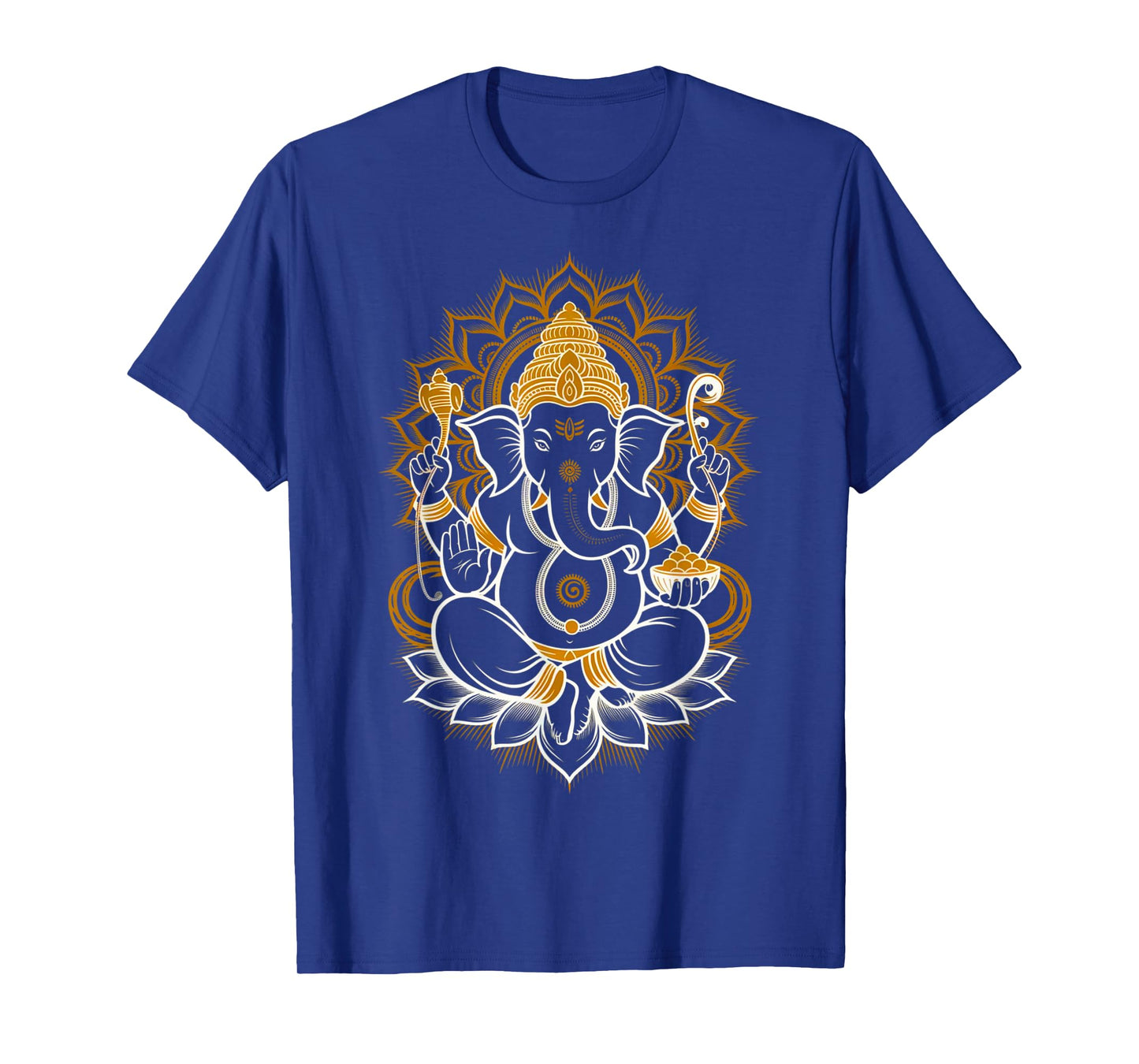 Hindou Ganesh Puja Elephant God India Méditation Yoga Murti T-Shirt