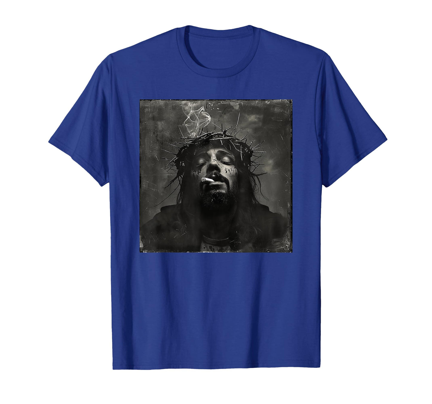 Cooler Jesus Christ Smokes, Resistance, Rebellious Jesus T-Shirt