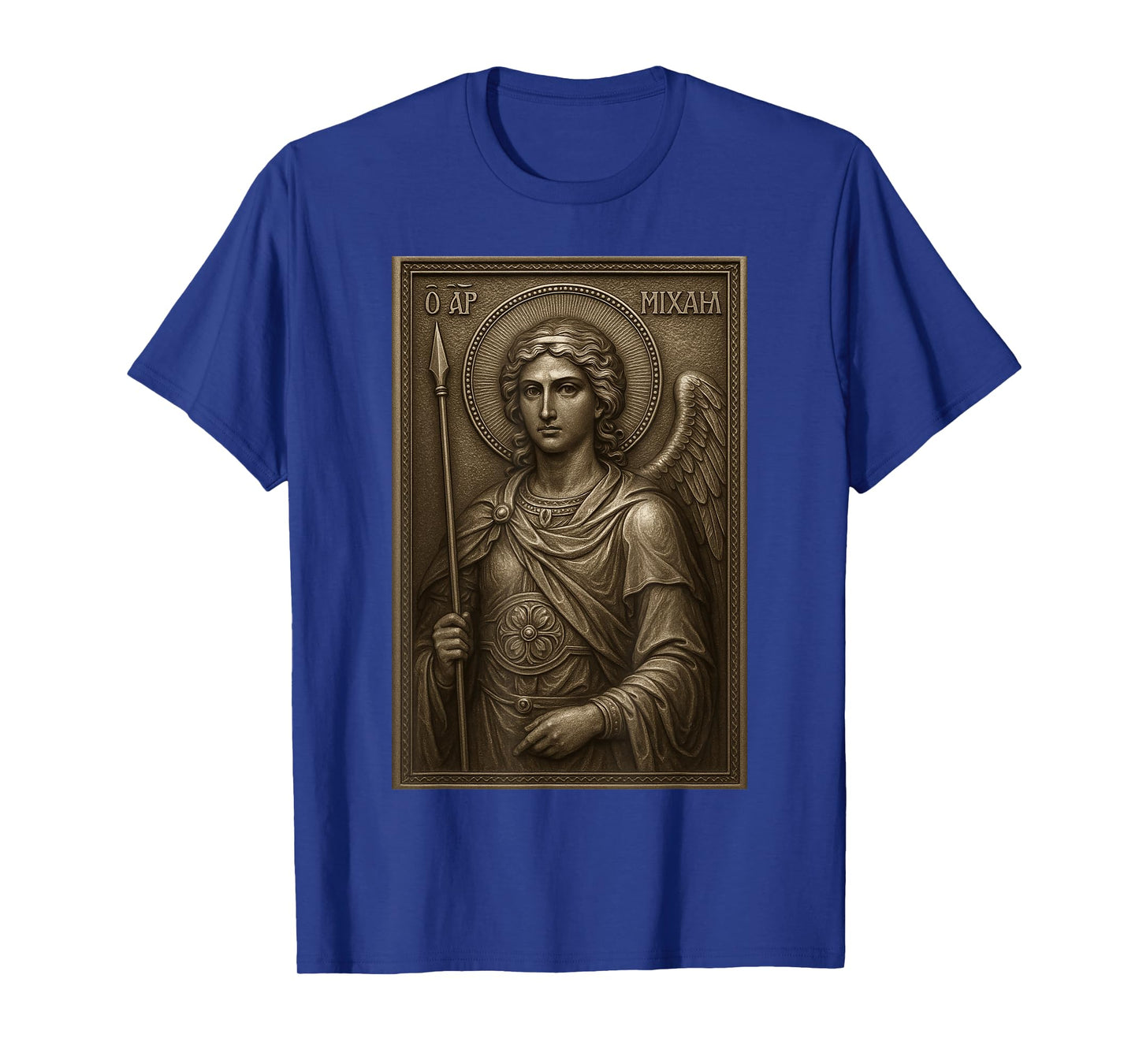 Icon of the Archangel Michael - Icons of the Holy Angels T-Shirt