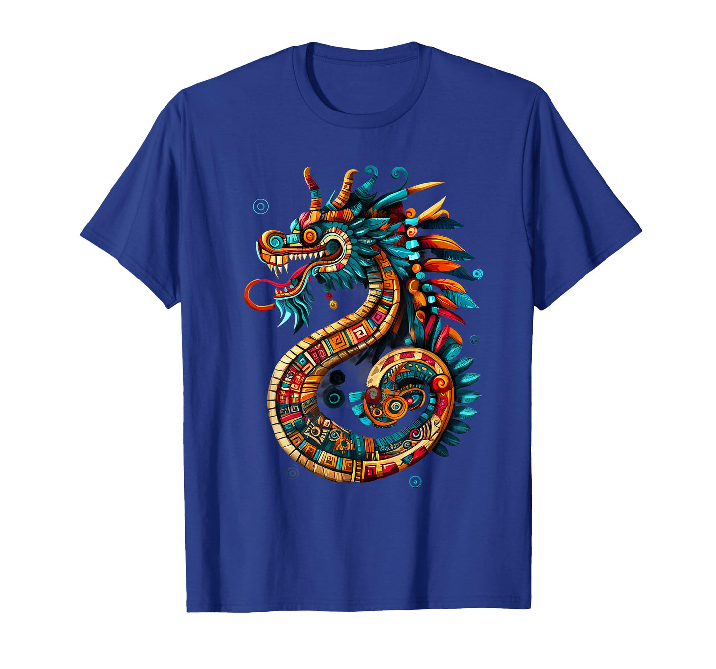 Feathered Serpent Quetzalcoatl Mexican Mythology Aztec God T-Shirt