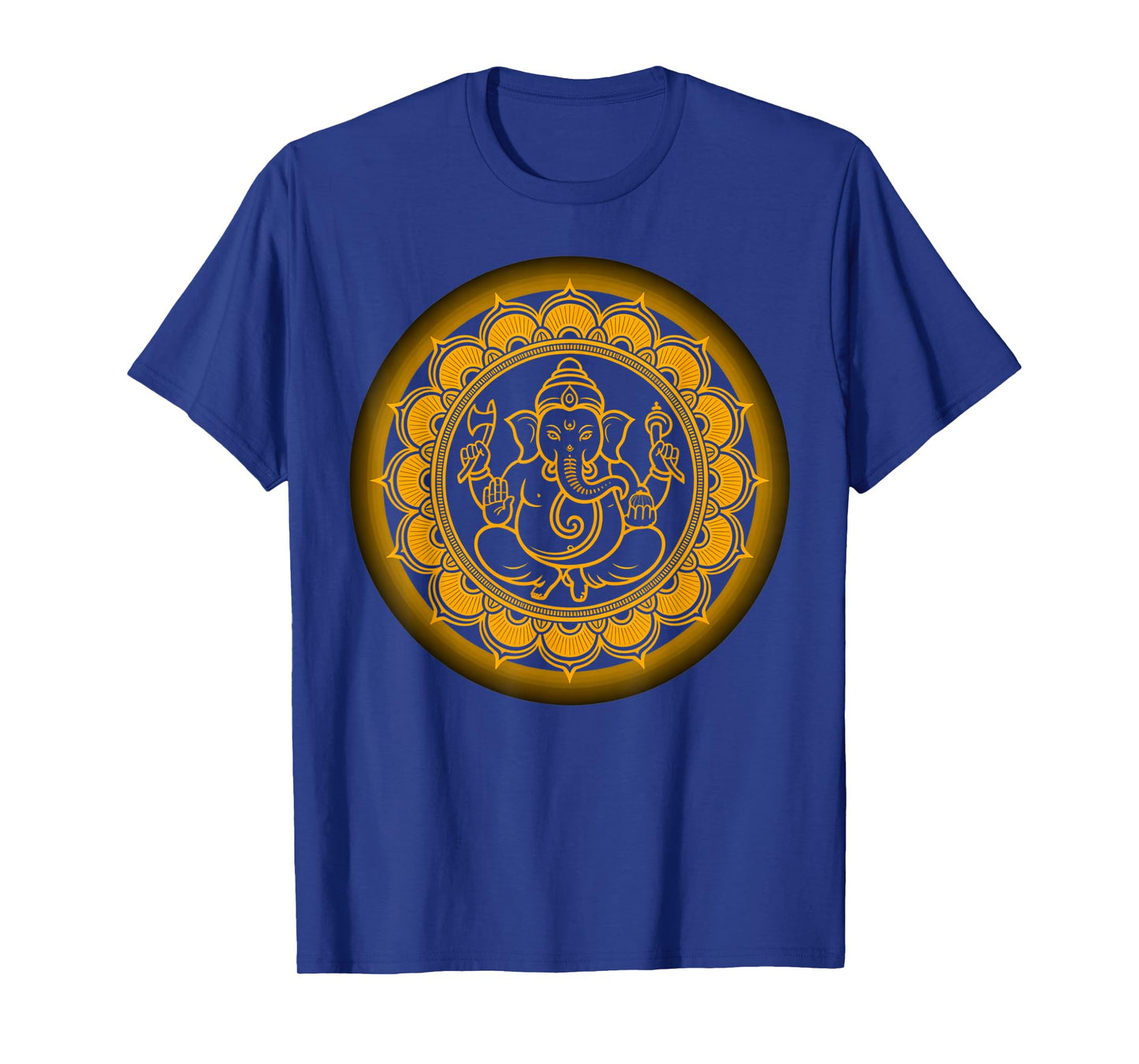 Hindou Ganesh Puja Elephant God India Méditation Yoga Murti T-Shirt