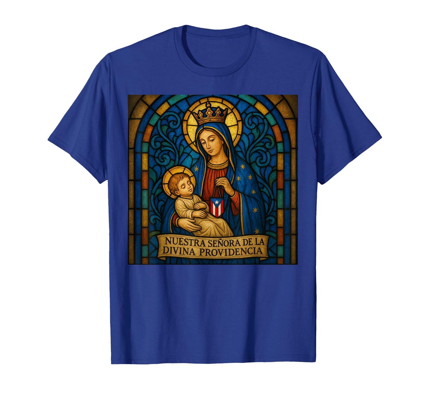 Puerto Rico Our Lady of Divine Providence Virgin Mary T-Shirt
