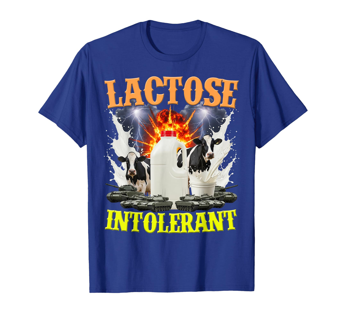 Lactose Intolerant Shirt, Funny Sarcasm Oddly Specific Meme T-Shirt