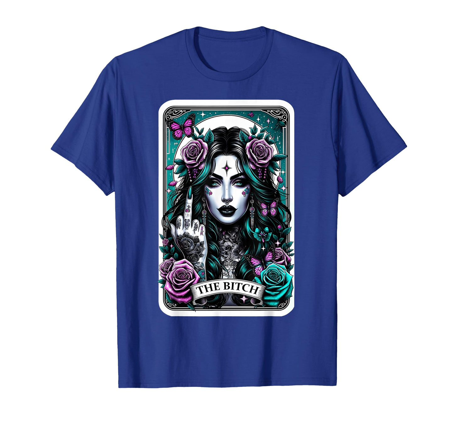 The Bitch Tarot Card T-Shirt