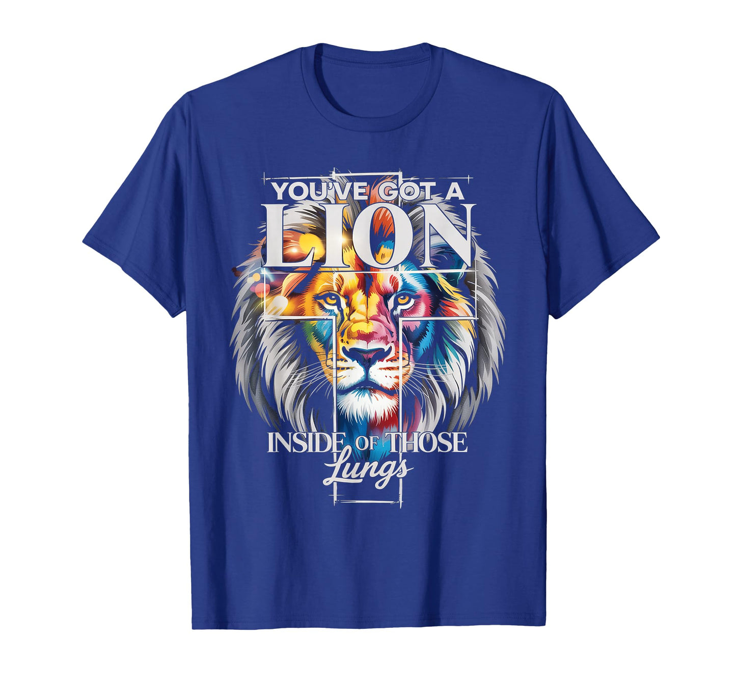 Brandon You Got a Lion Inside of Those Lungs Praise the Lord T-Shirt