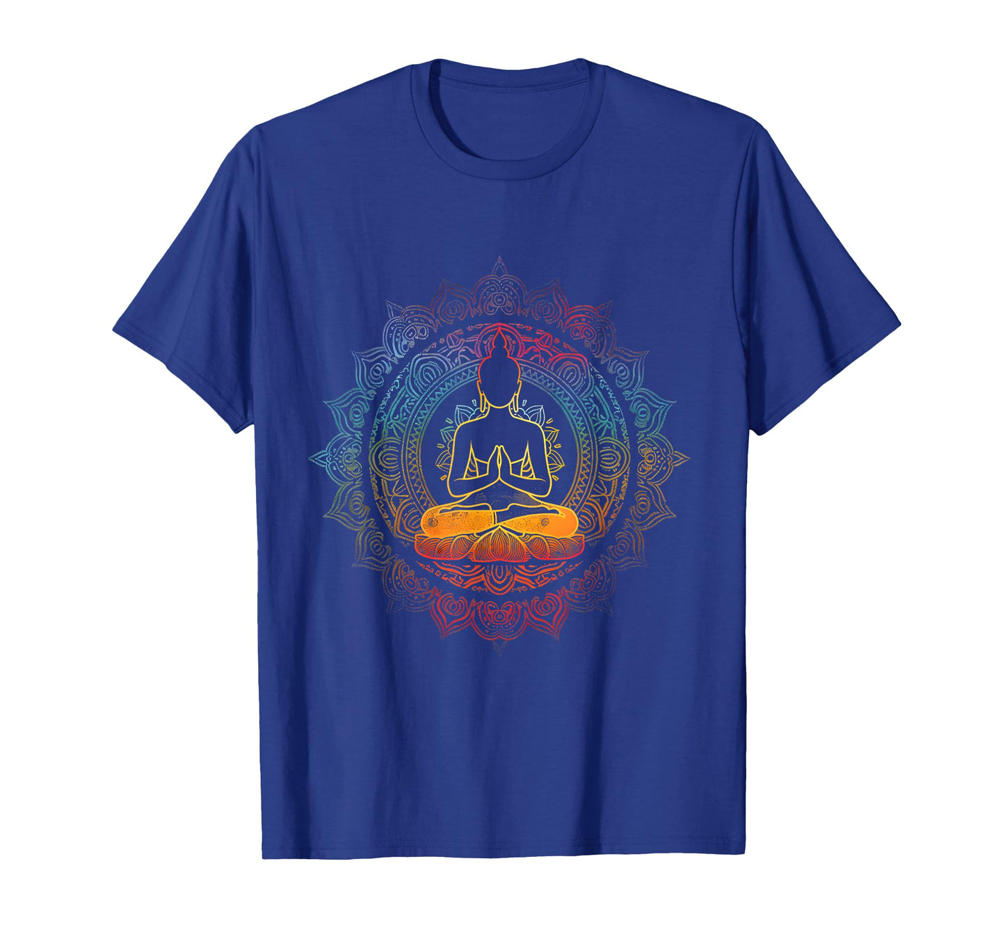 Zen Buddha Meditation Mandala Spiritual Buddhist Hindu T-Shirt