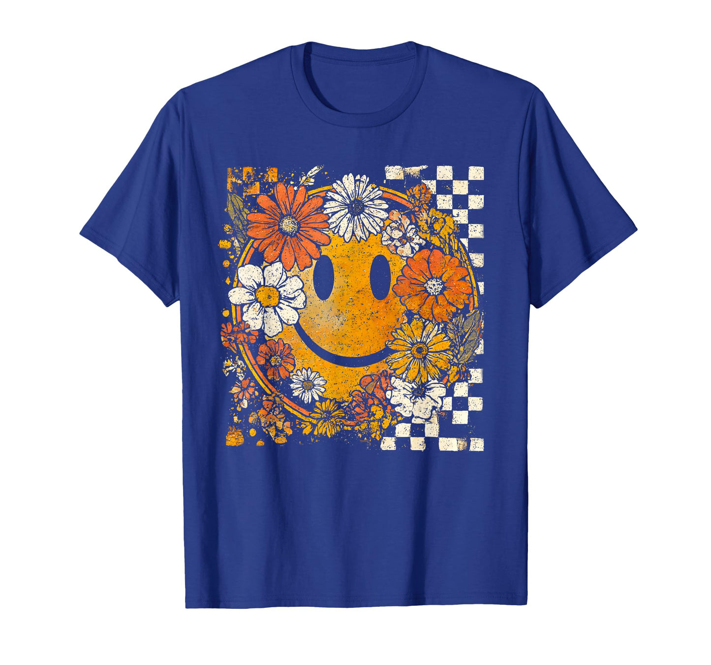 Wildflower Pumpkin Autumn Fall Leaves Thanksgiving Vintage T-Shirt