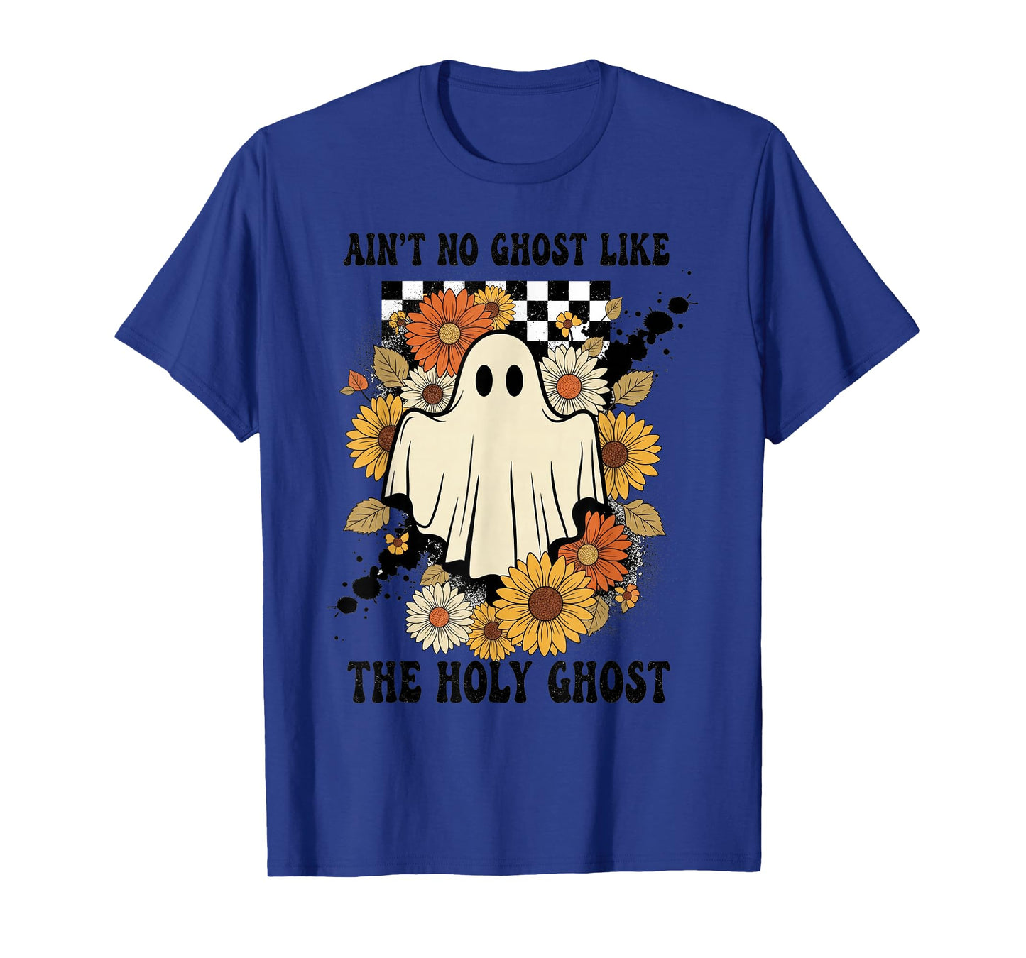 Funny Faith Ghost Retro Humor Design T-Shirt
