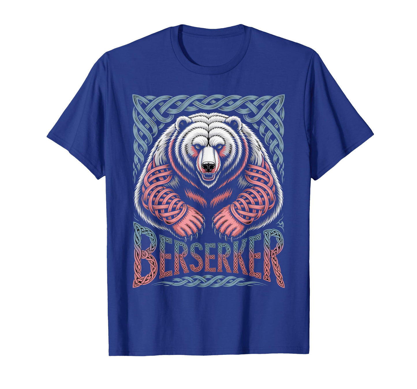 Celtic Knotwork Berserker Bear Nordic Viking Spirit T-Shirt