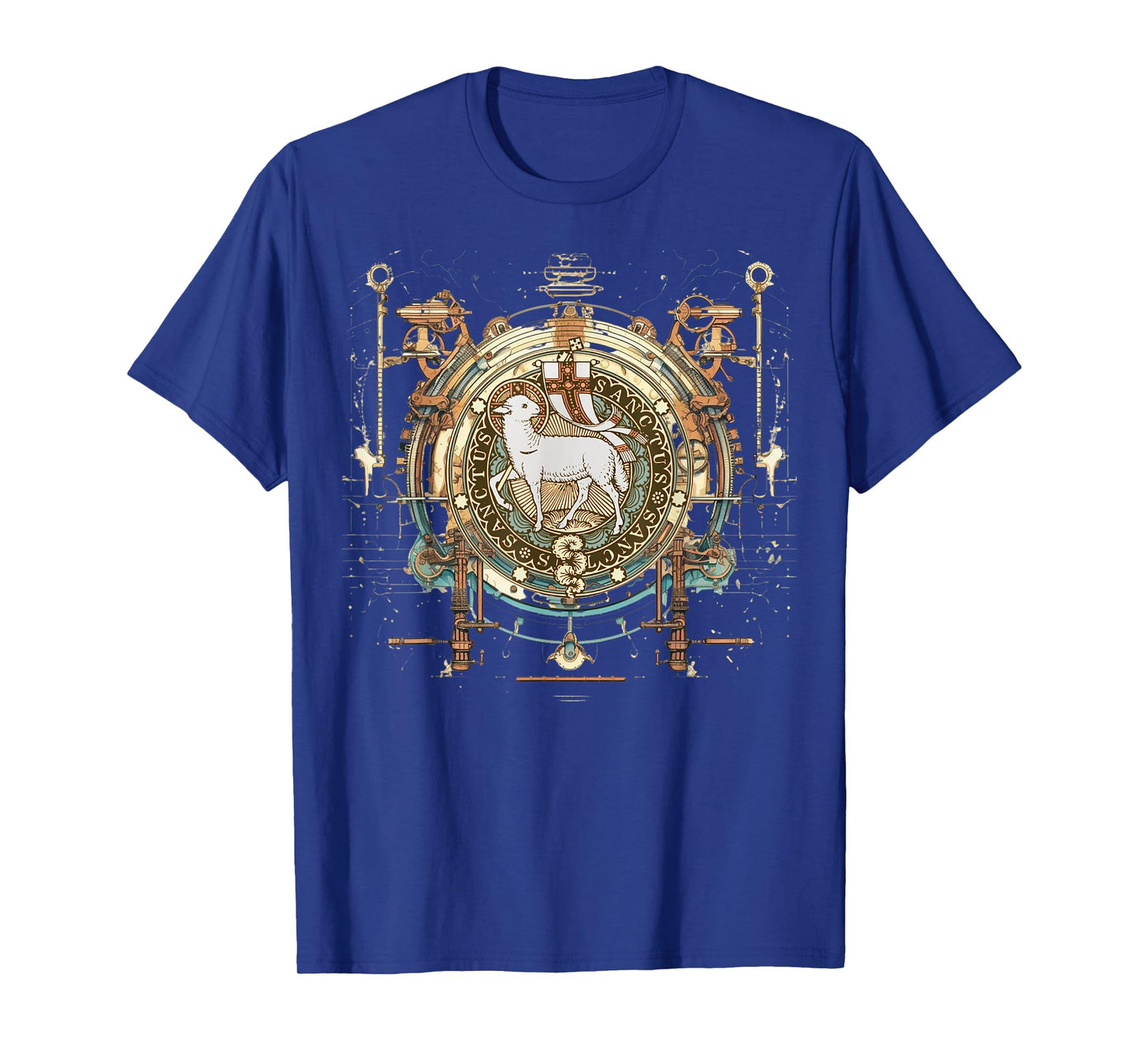 Agnus Dei Sanctus Traditional Latin Mass Catholic T-Shirt