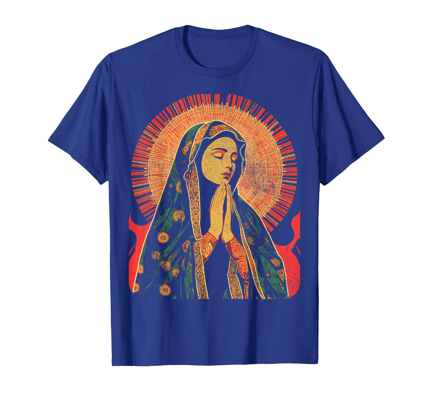Christian The Virgin Mary Praying T-Shirt