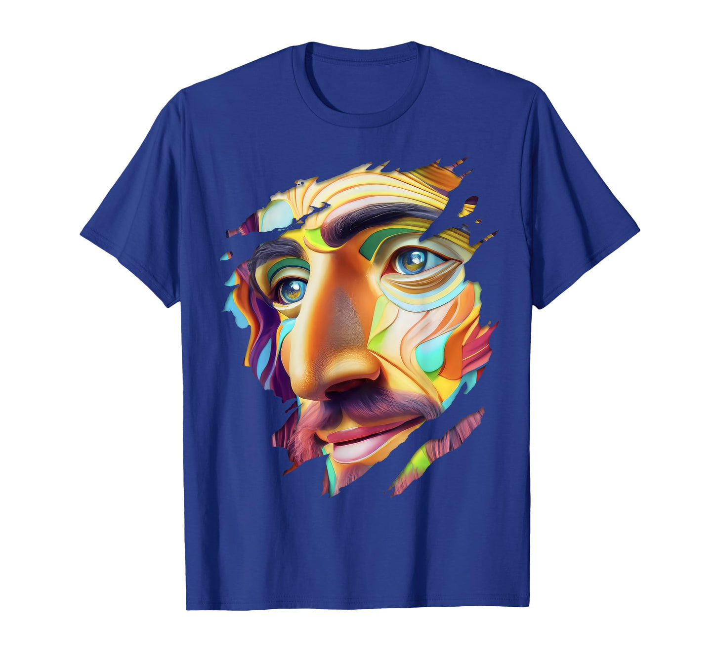 God Jesus Holy Spirit Yahweh Holy Bible Colorful Christian T-Shirt