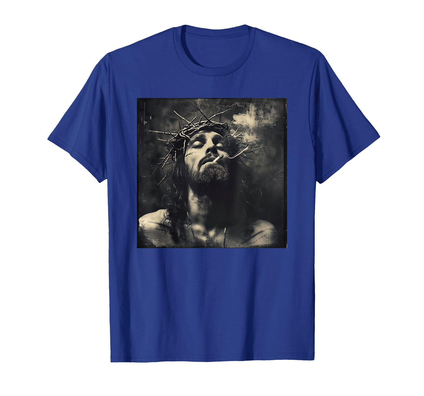 Cooler Jesus Christ Smokes, Resistance, Rebellious Jesus T-Shirt