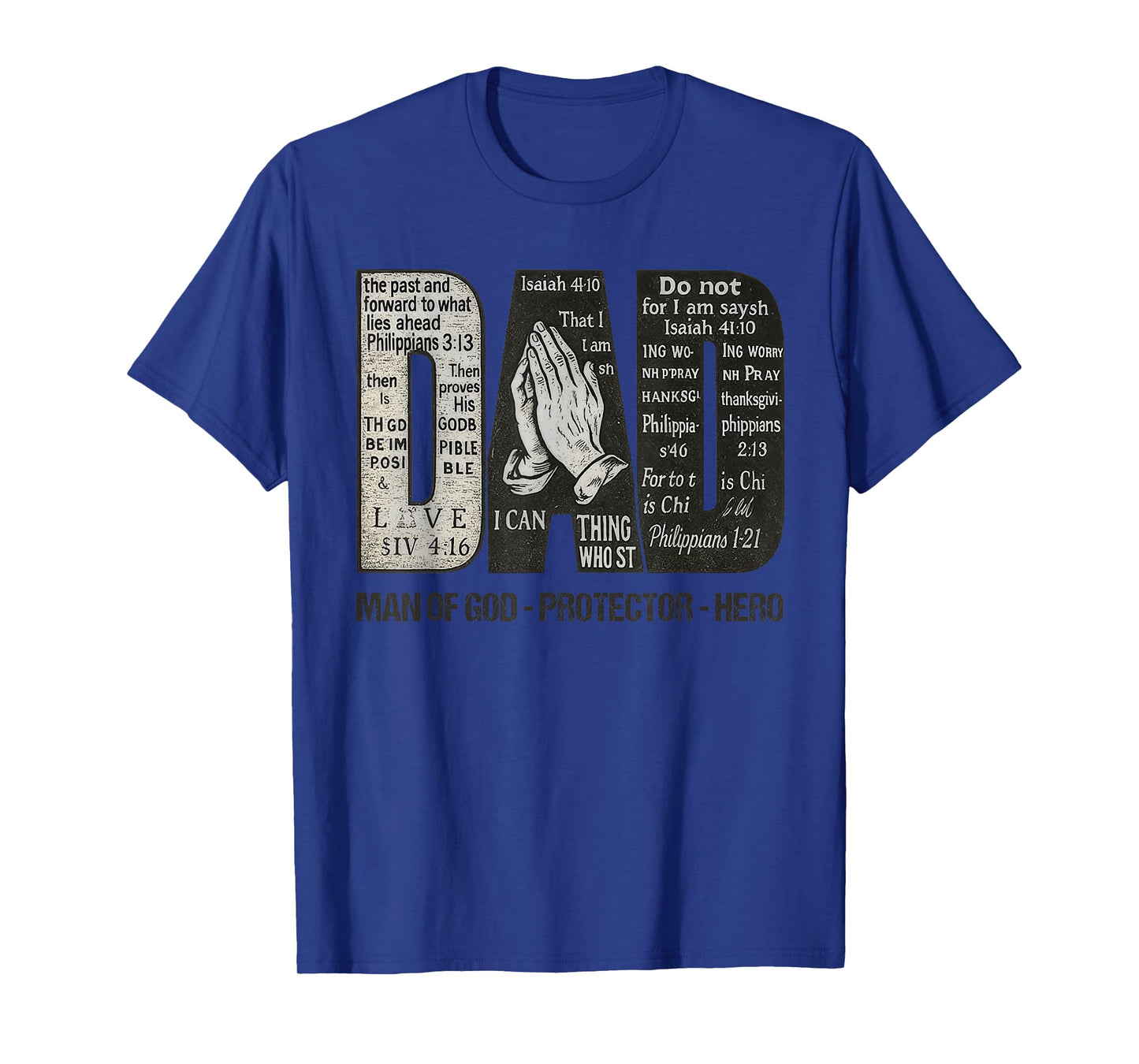 Dad Man of God, Christian Dad T-Shirt