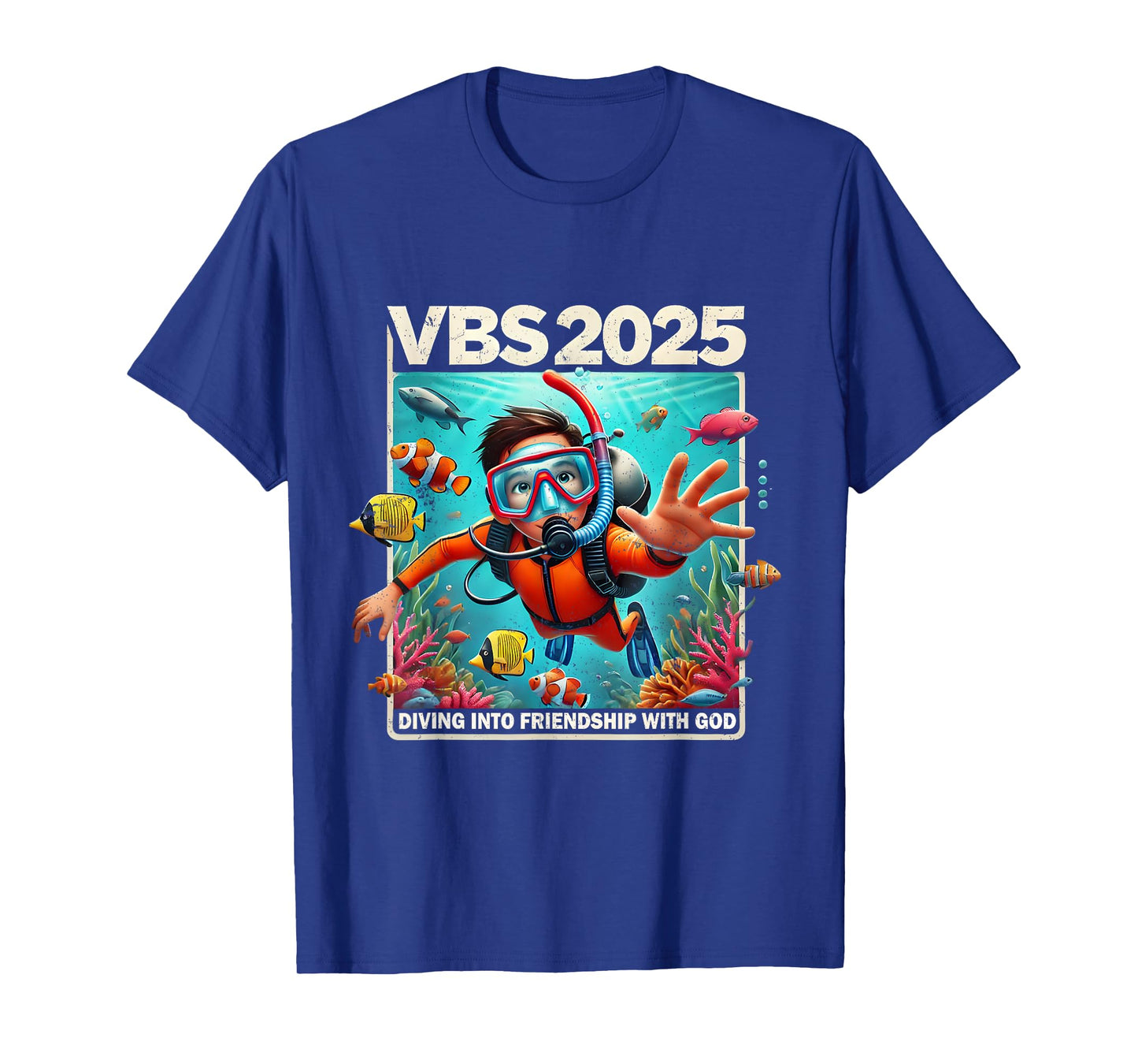VBS 2025 Scuba Diving Into Friendship with God Adventure T-Shirt