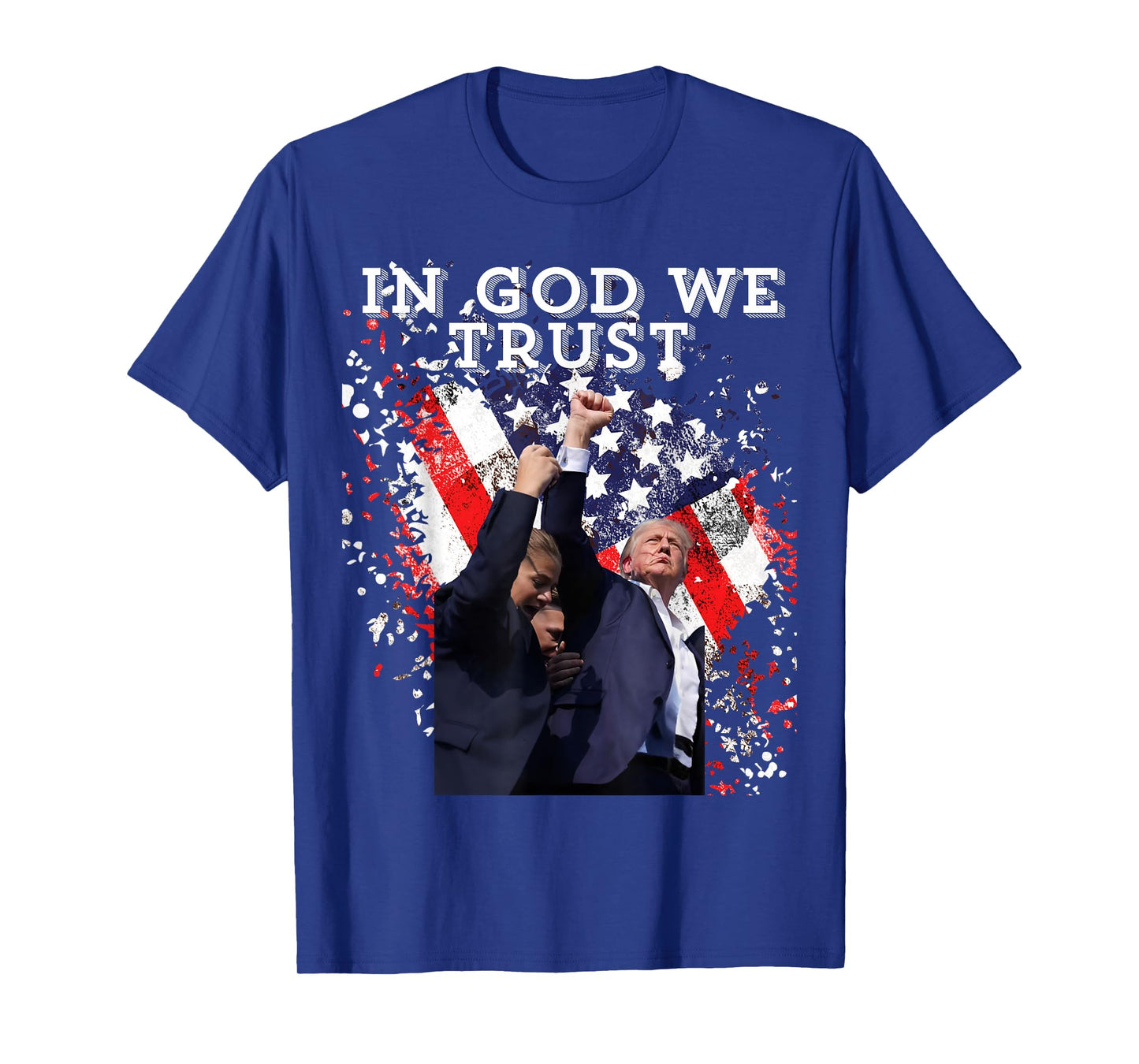 Trump Rally Shooter "In God We Trust" Trump 2024 T-Shirt
