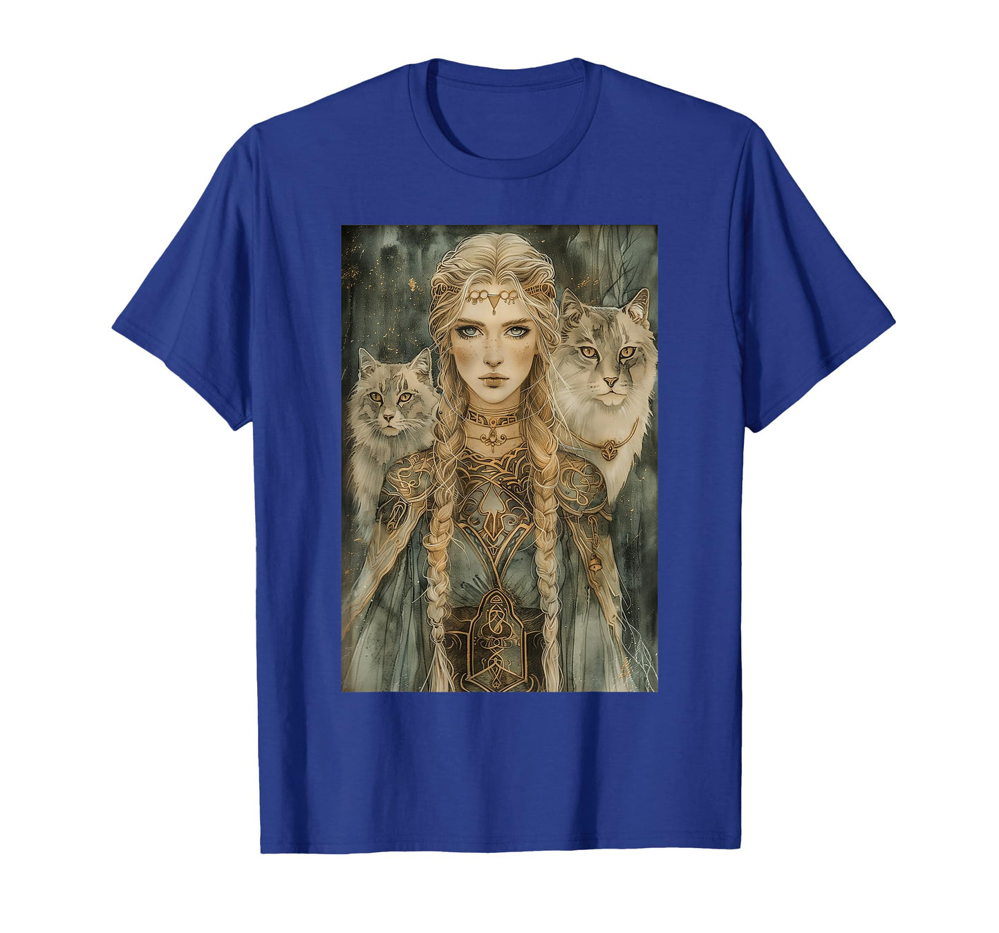 Freyja: Norse Goddess of Witchcraft, Love, and War T-Shirt