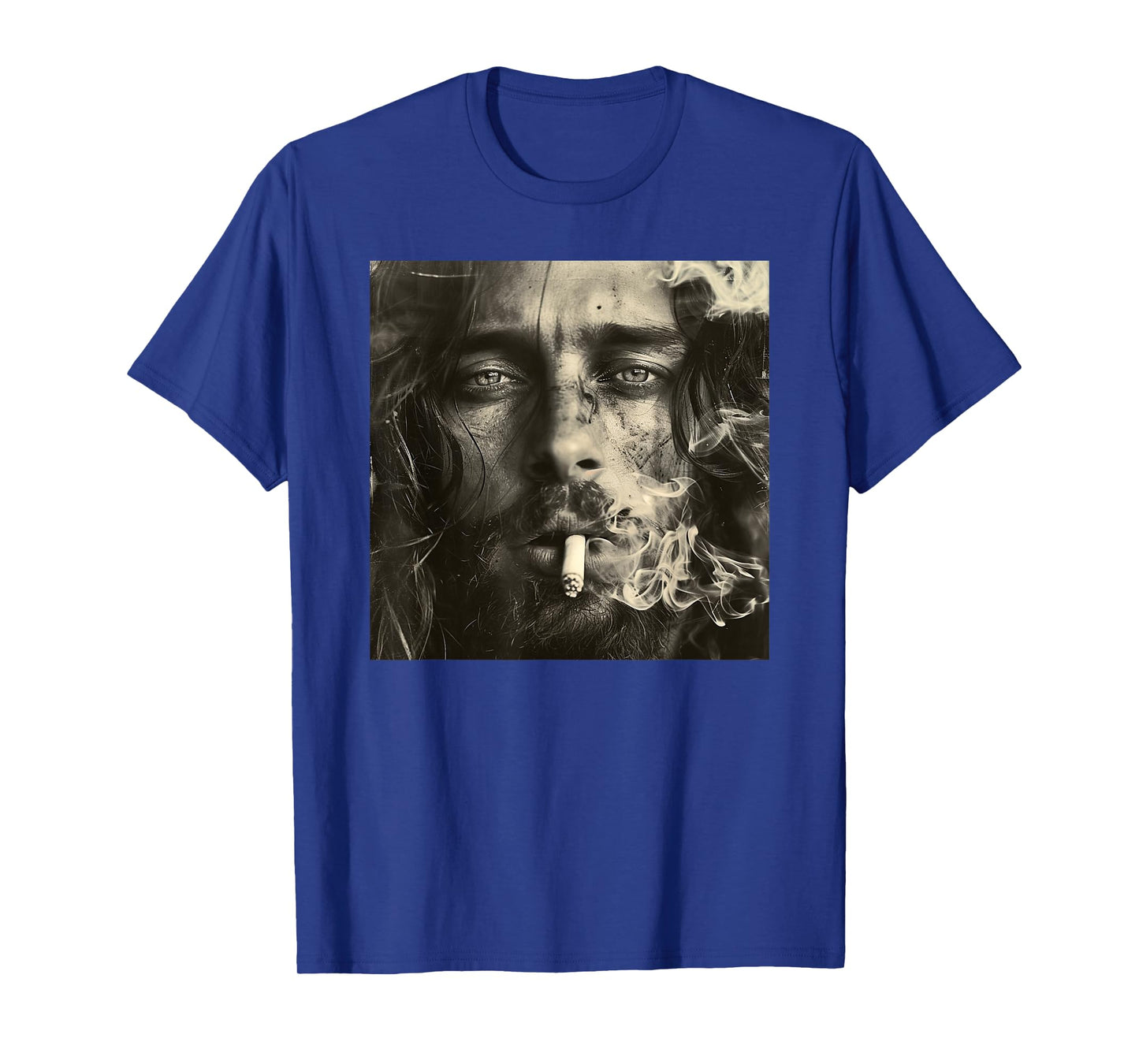 Cooler Jesus Christ Smokes, Resistance, Rebellious Jesus T-Shirt