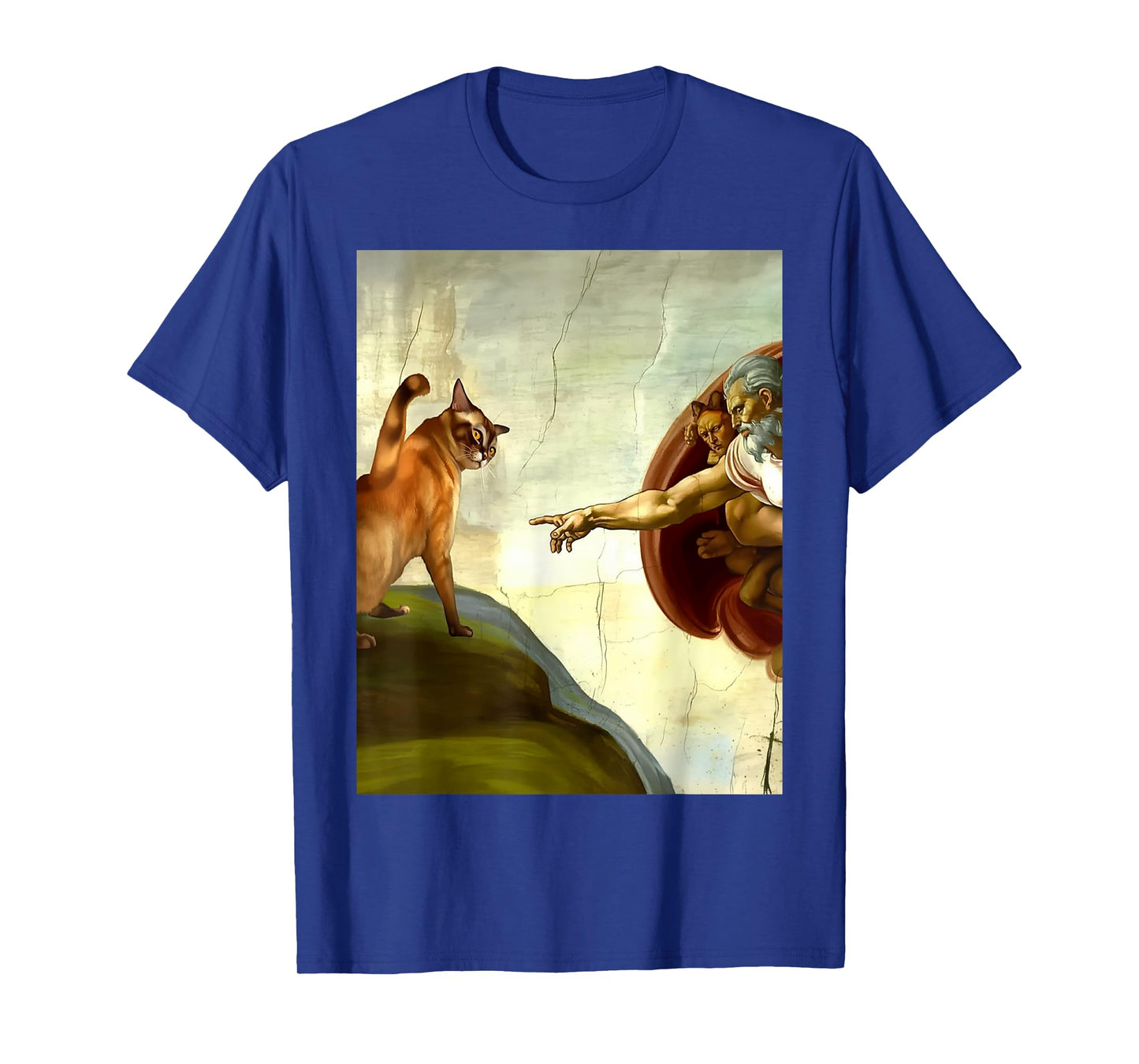 Funny Cat Lovers Creation Parody T-Shirt