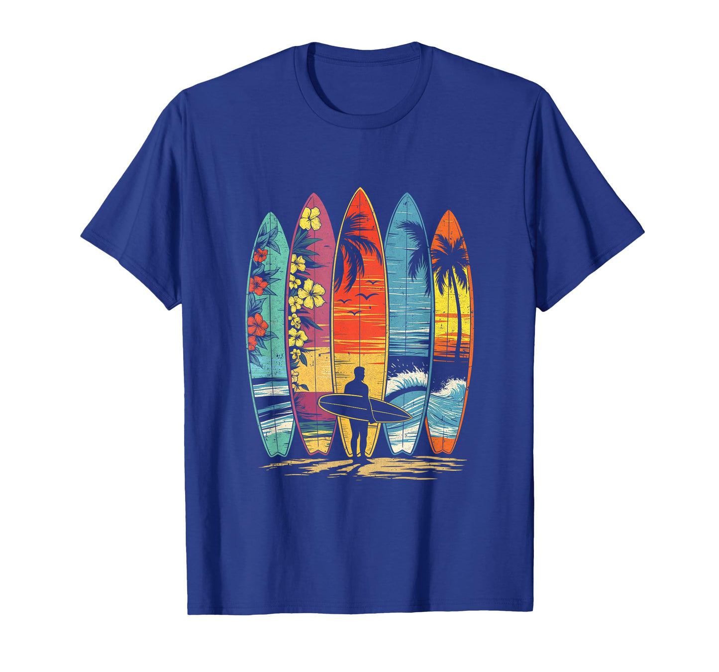 Surfboarder Hawaii Wave Surfing Lover Beach Surfer Men Women T-Shirt
