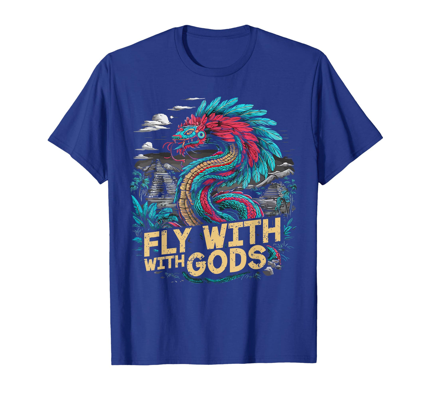 Aztec God Aztec Culture Mayan Indigenous Quetzalcoatl T-Shirt